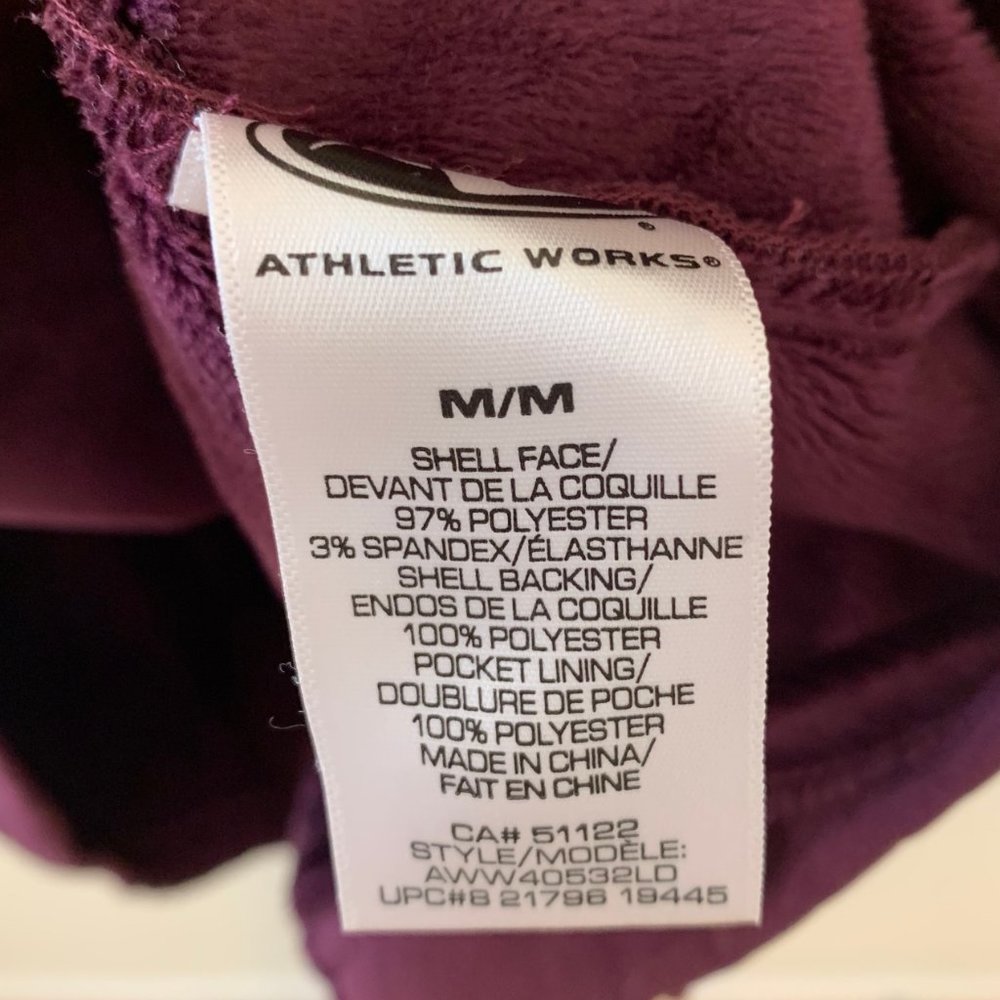 Purple Softshell Fur Lined Waterproof Jacket Coat - image 3